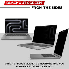 SightPro instalado en MacBook Pro 14" aporta privacidad en uso