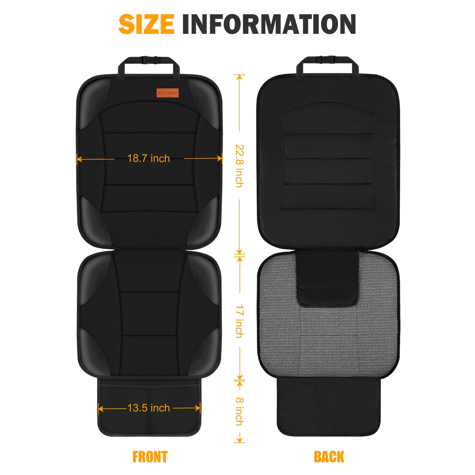 Siivton anti-slip backing detail showing grip to prevent sliding benefit