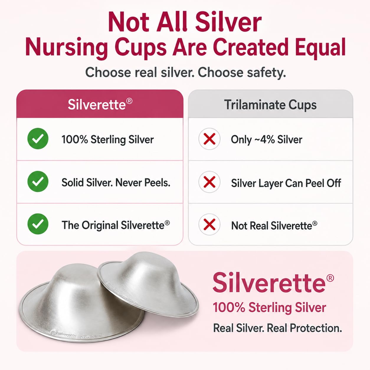 Silverette en mano para ver escala y comodidad portátil