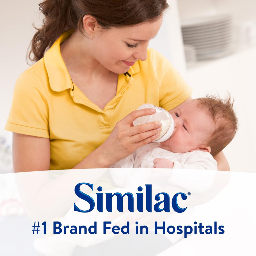Similac NeoSure lata abierta con polvo muestra aspecto y consistencia
