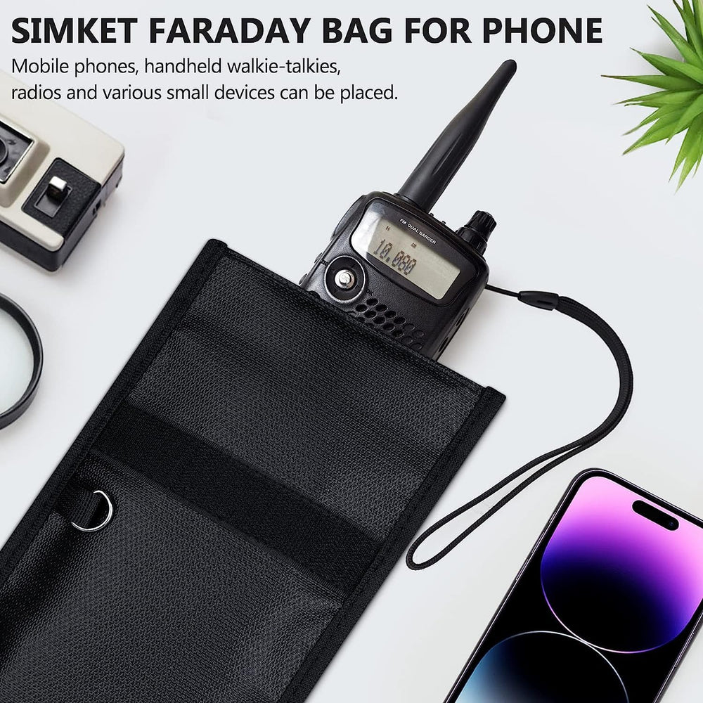Simket pack de dos fundas listo para viajes y seguridad