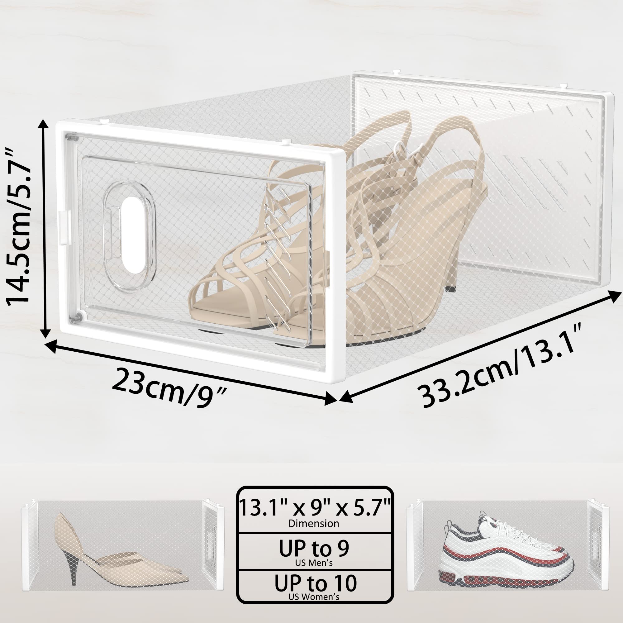 SIMPDIY cajas apiladas bajo la cama mostrando almacenamiento eficiente