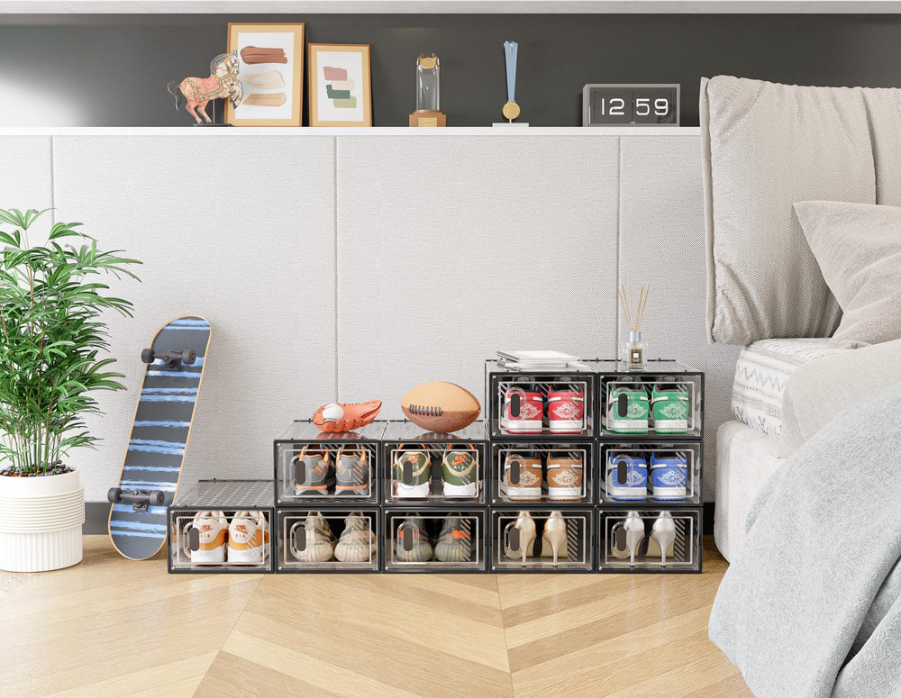 SIMPDIY caja plegada guardada ahorrando espacio cuando está vacía
