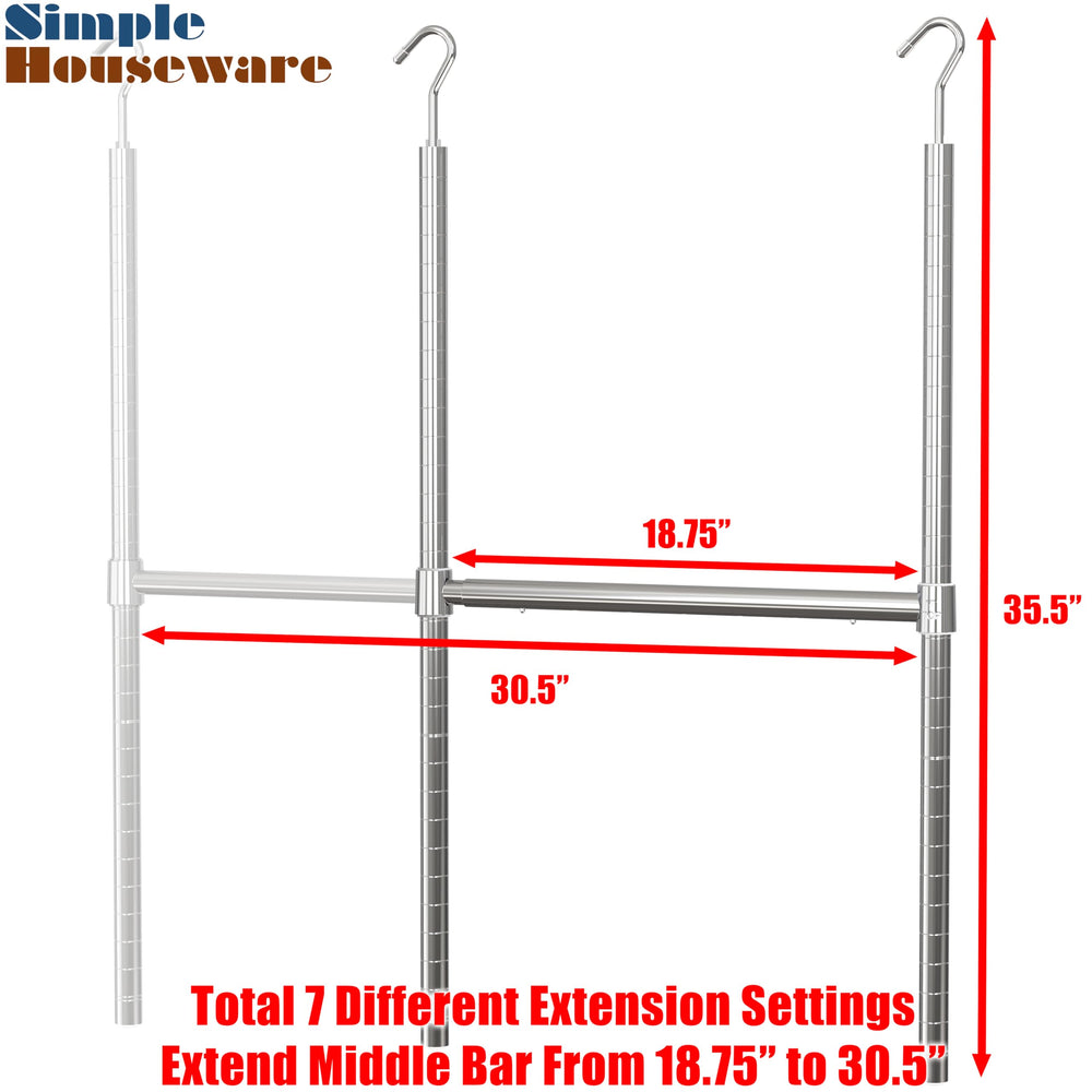 Simple Houseware primer plano de la unión ajustable que aporta estabilidad