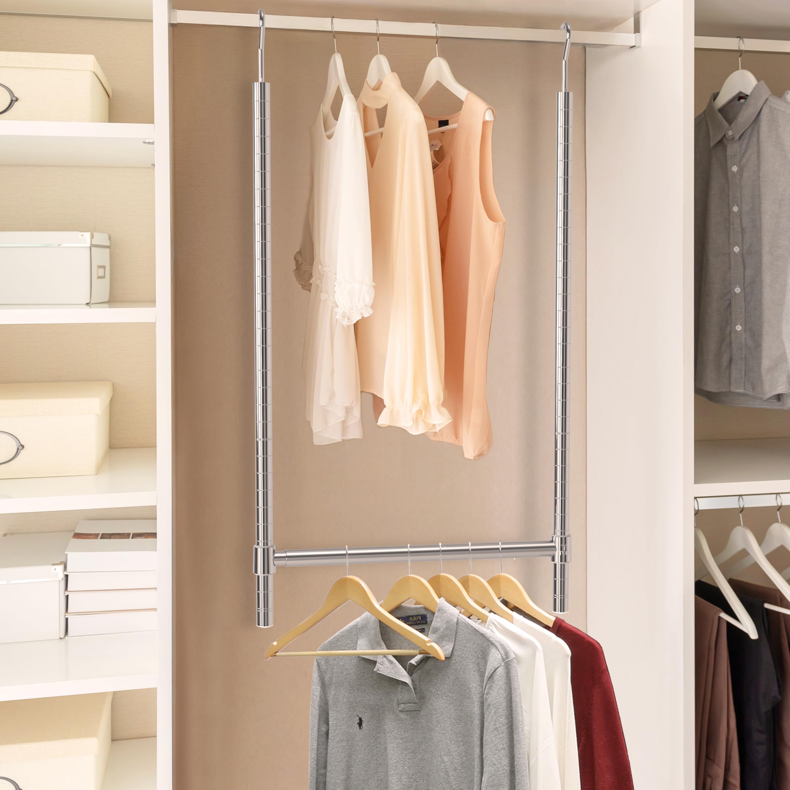 Simple Houseware comparación de tamaño para ver escala en armario