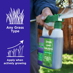 Simple Lawn Solutions textura del líquido concentrado para absorción rápida