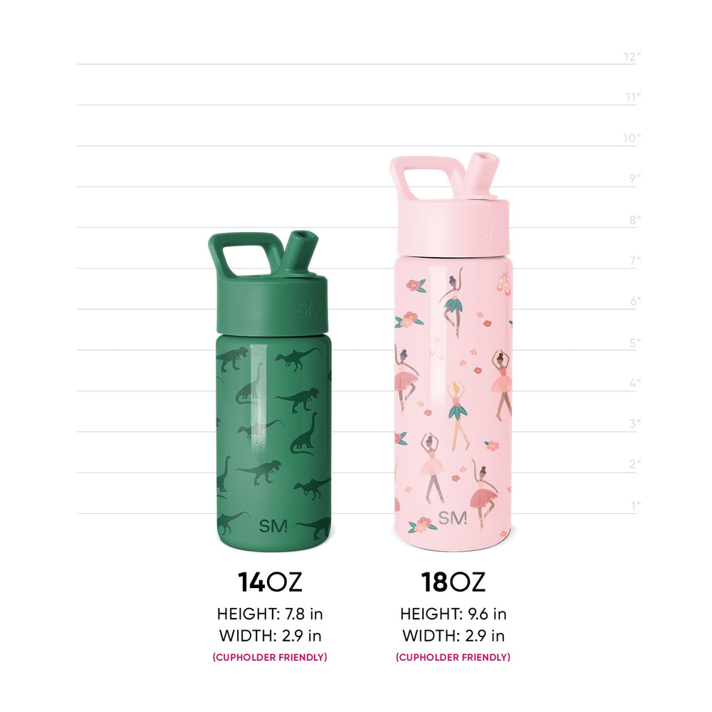 Simple Modern Disney Pixar bottle paired with lunchbox showing coordinated set