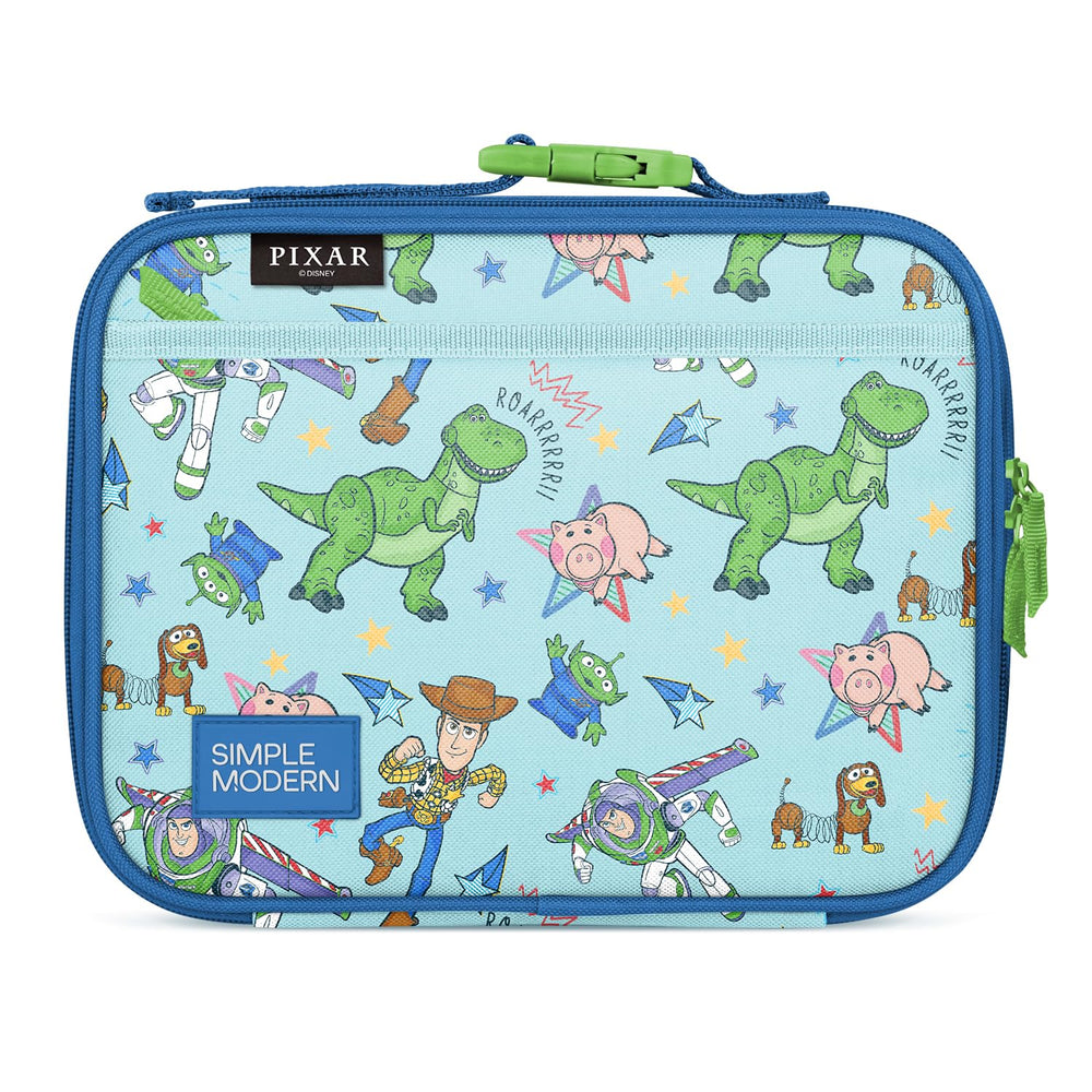 Simple Modern Hadley vista frontal con diseño Toy Story y atractivo infantil