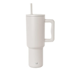 Simple Modern vaso Trek frente Almond Birch, diseño elegante y capacidad grande