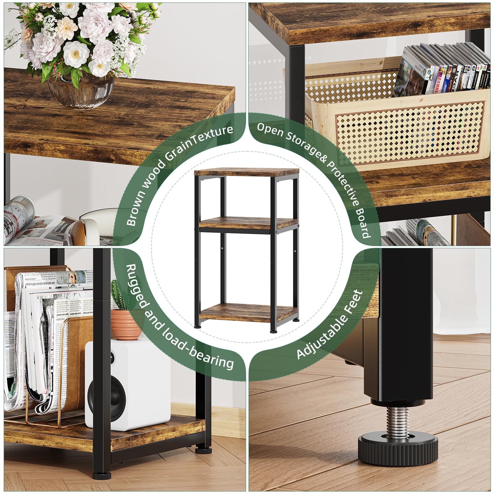 Simple Trending comparación de tamaño junto a un sillón para visualizar escala en la habitación