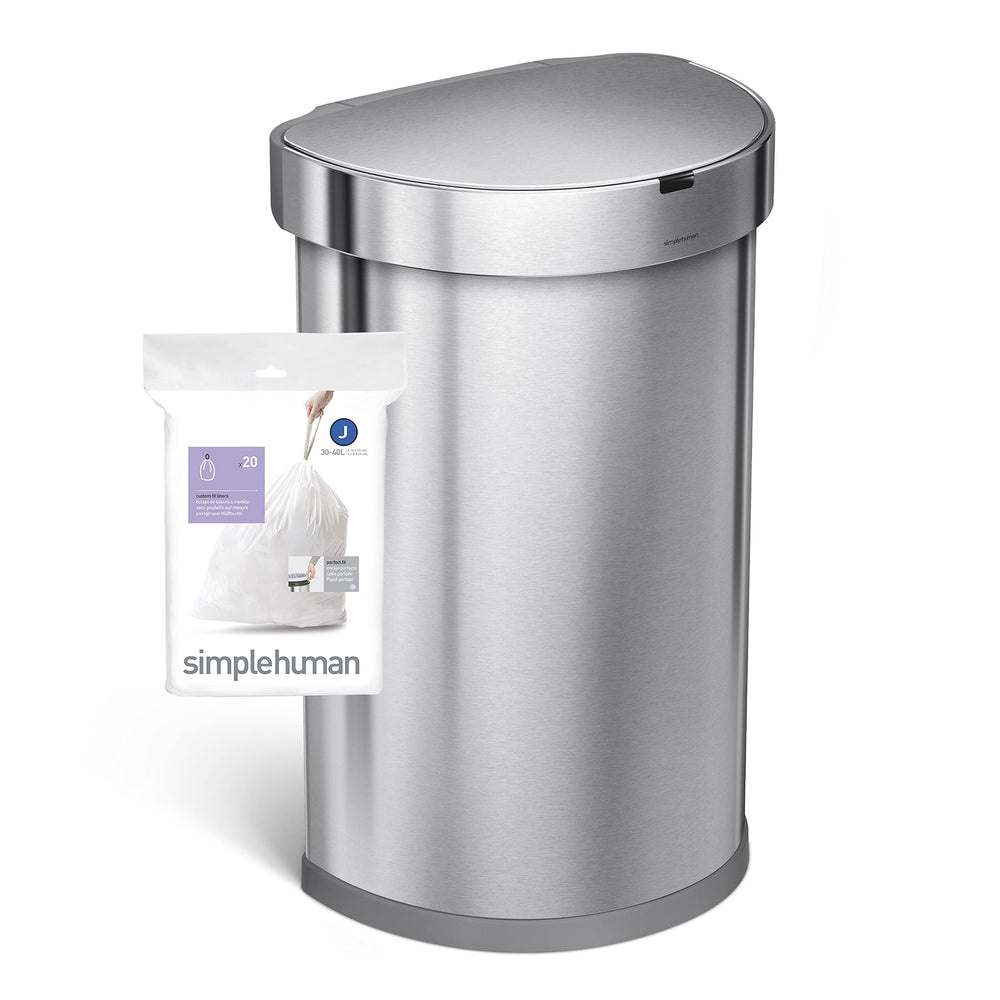 simplehuman bolsas junto a cubo 30–45 L, muestra de compatibilidad