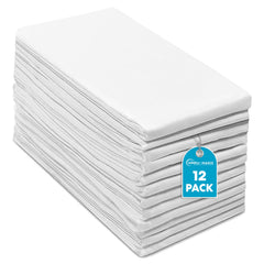 Simpli-Magic paño frontal empaque mostrando pack de 12 y tamaño 24x24 útil