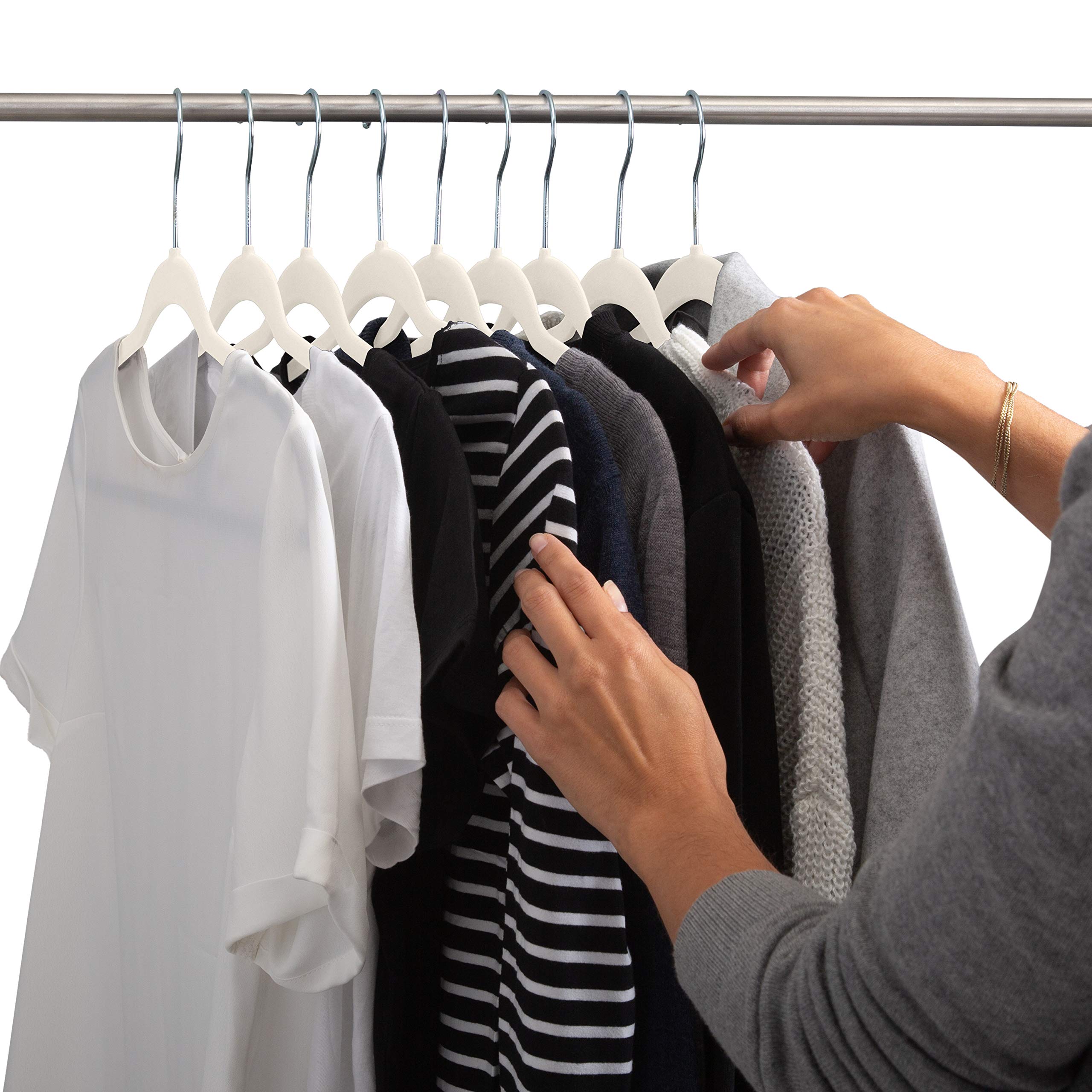 Simplify comparativa delgado muestra más ropa por barra