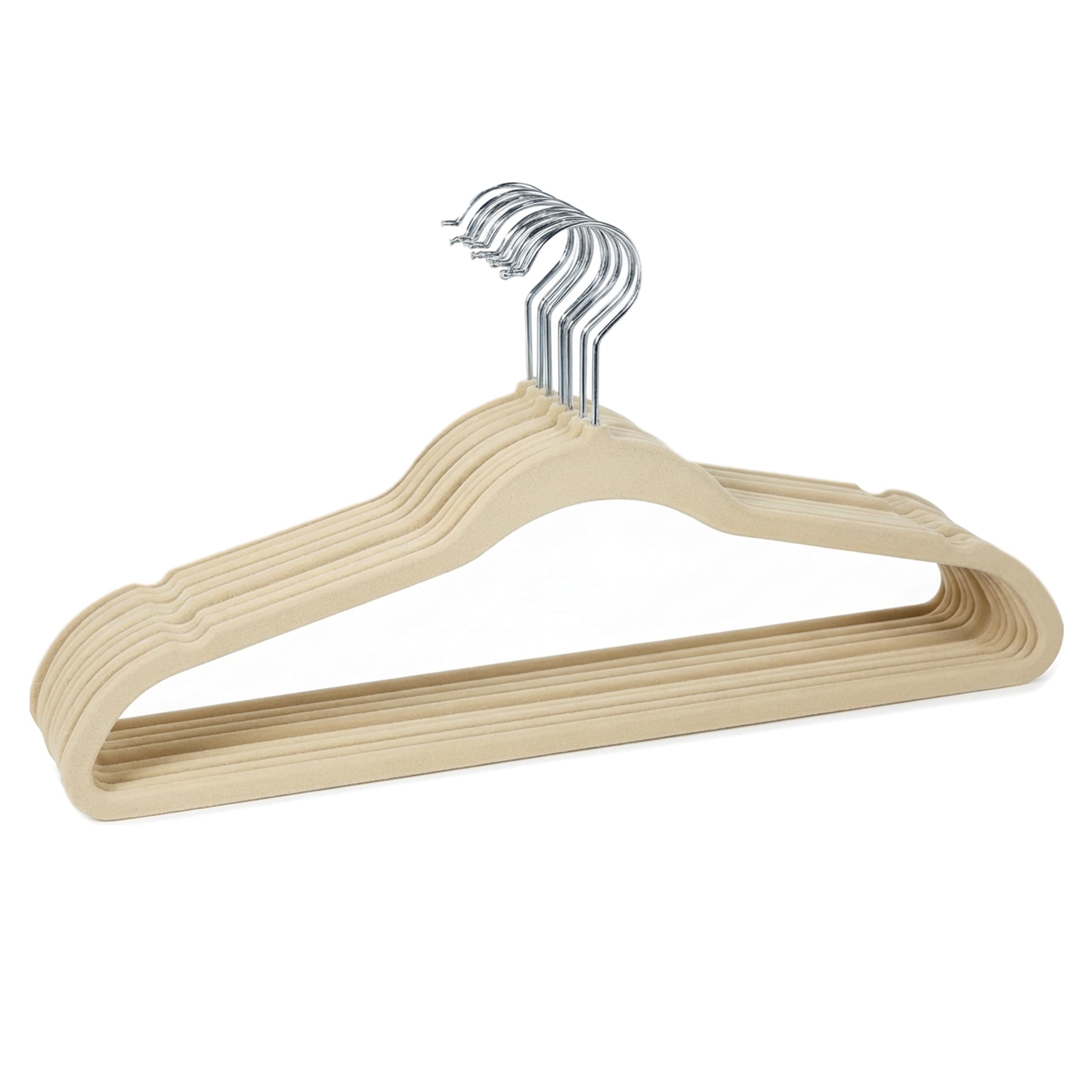 Simplify percha frontal ivory mostrando forma y ahorro de espacio