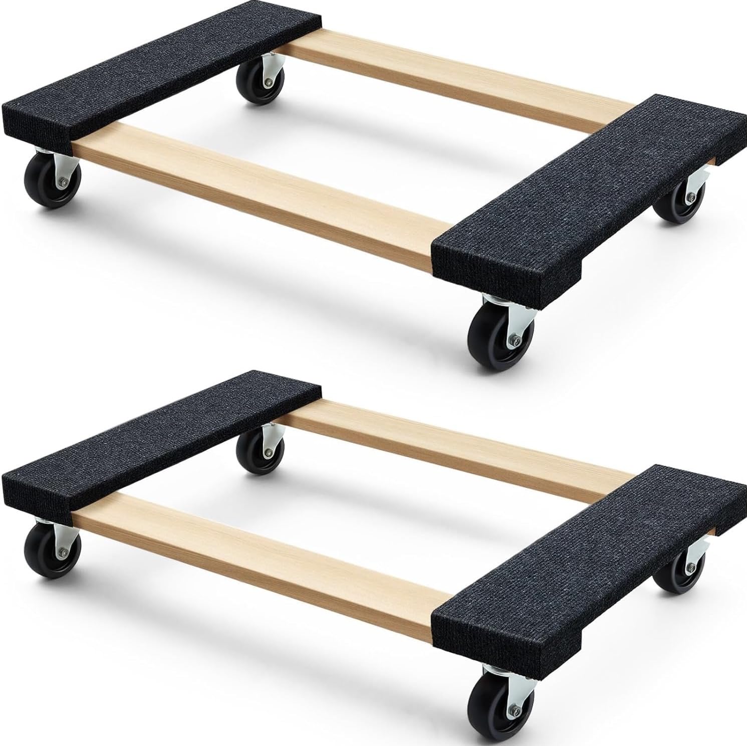 SIMPLI-MAGIC dolly frontal mostrando plataforma robusta y capacidad resistente