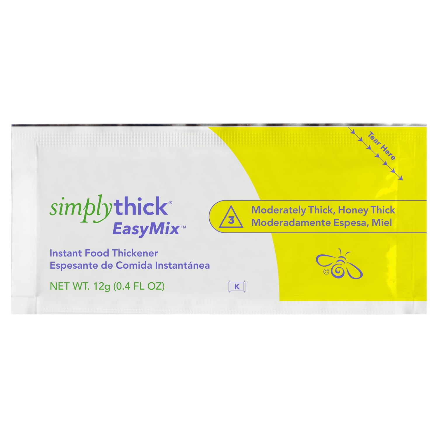 SimplyThick sobre individual de 12g listo para usar y fácil de dosificar