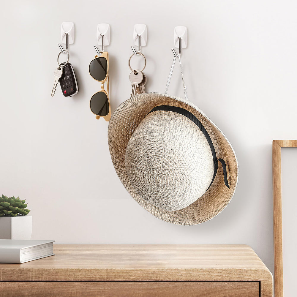 Sinfuo detalle de la tira adhesiva removible para fijación sin daños en superficie lisa