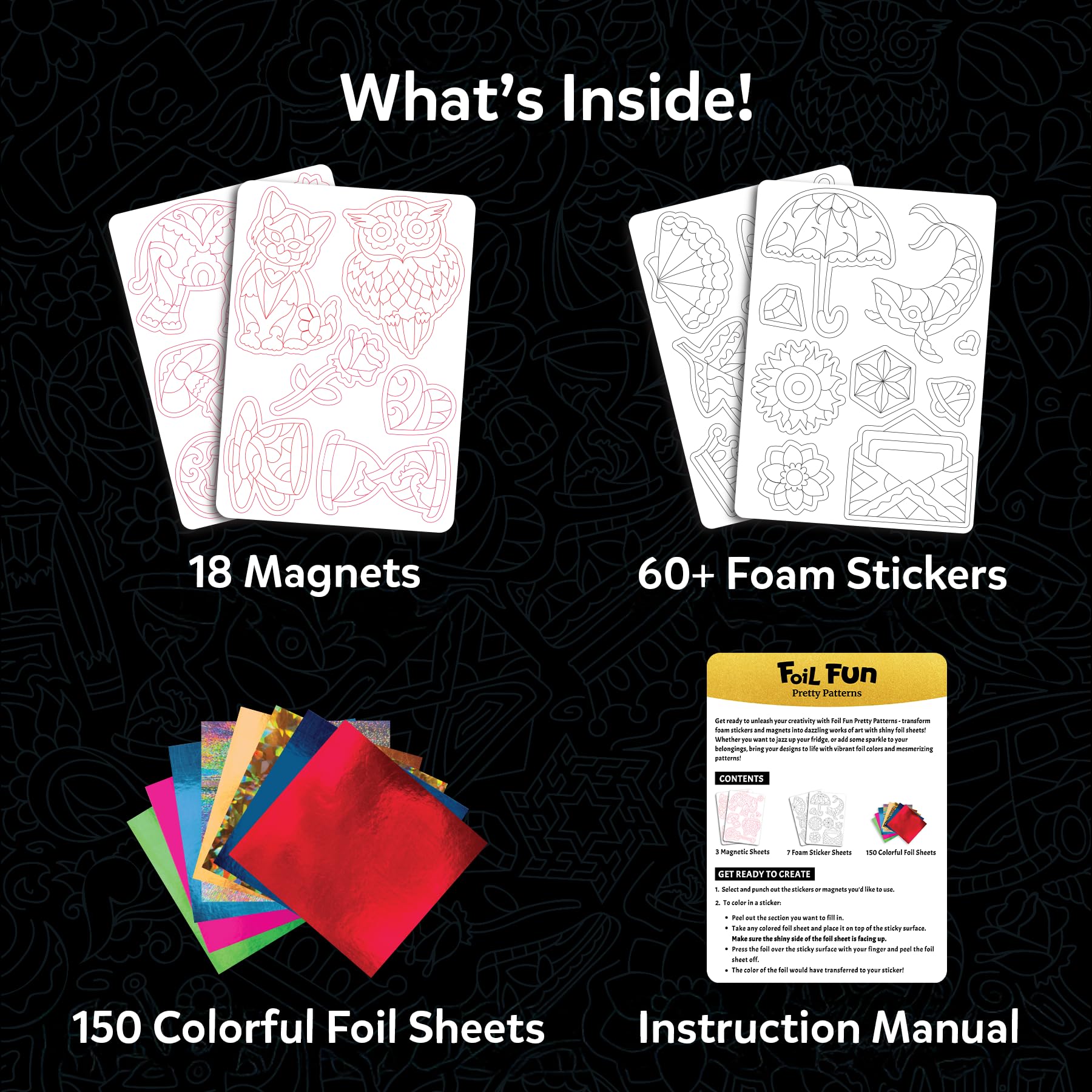 Skillmatics colección de hojas de foil variados que ofrece gran variedad
