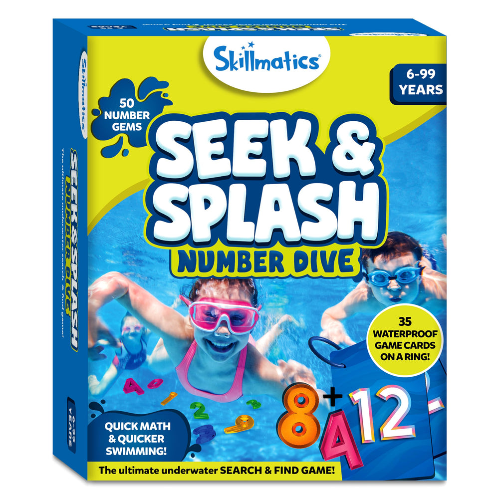 Skillmatics manual abierto con reglas claras y modos de juego