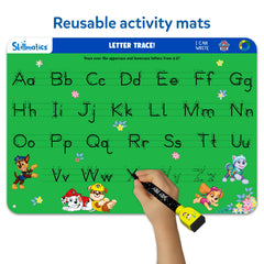 Skillmatics rotuladores borrables y gamuza para limpiar y repetir ejercicios