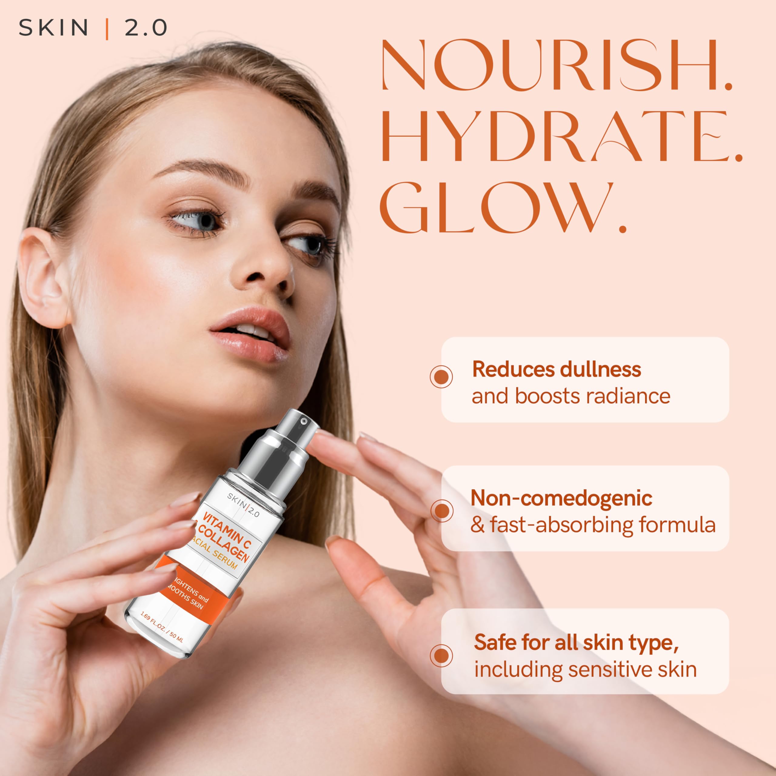 Skin 2.0 caja y packaging que destaca formulación coreana y cruelty free