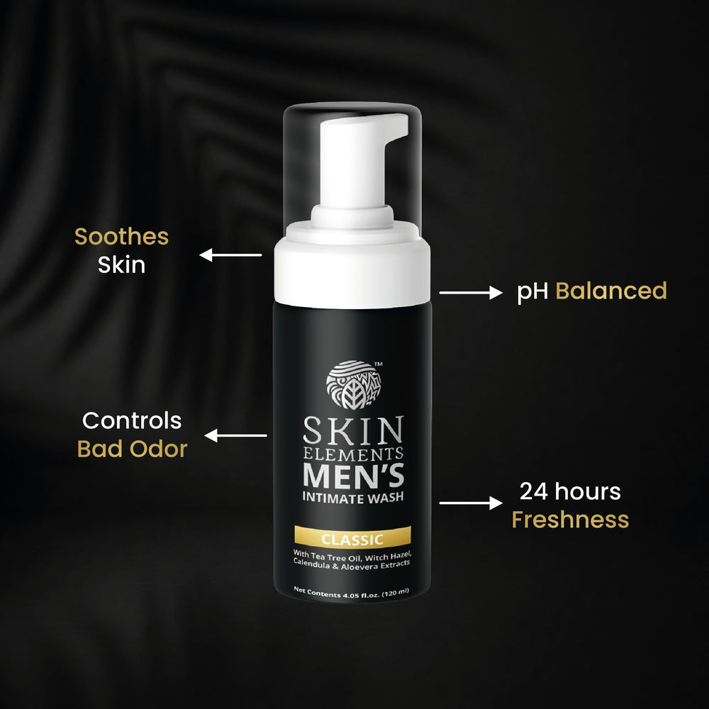 Skin Elements producto con refill juntando botella y repuesto para mayor duración