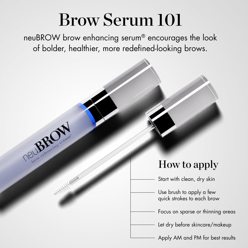 Skin Research Laboratories neuBROW mini pincel aplicador preciso para cejas definidas