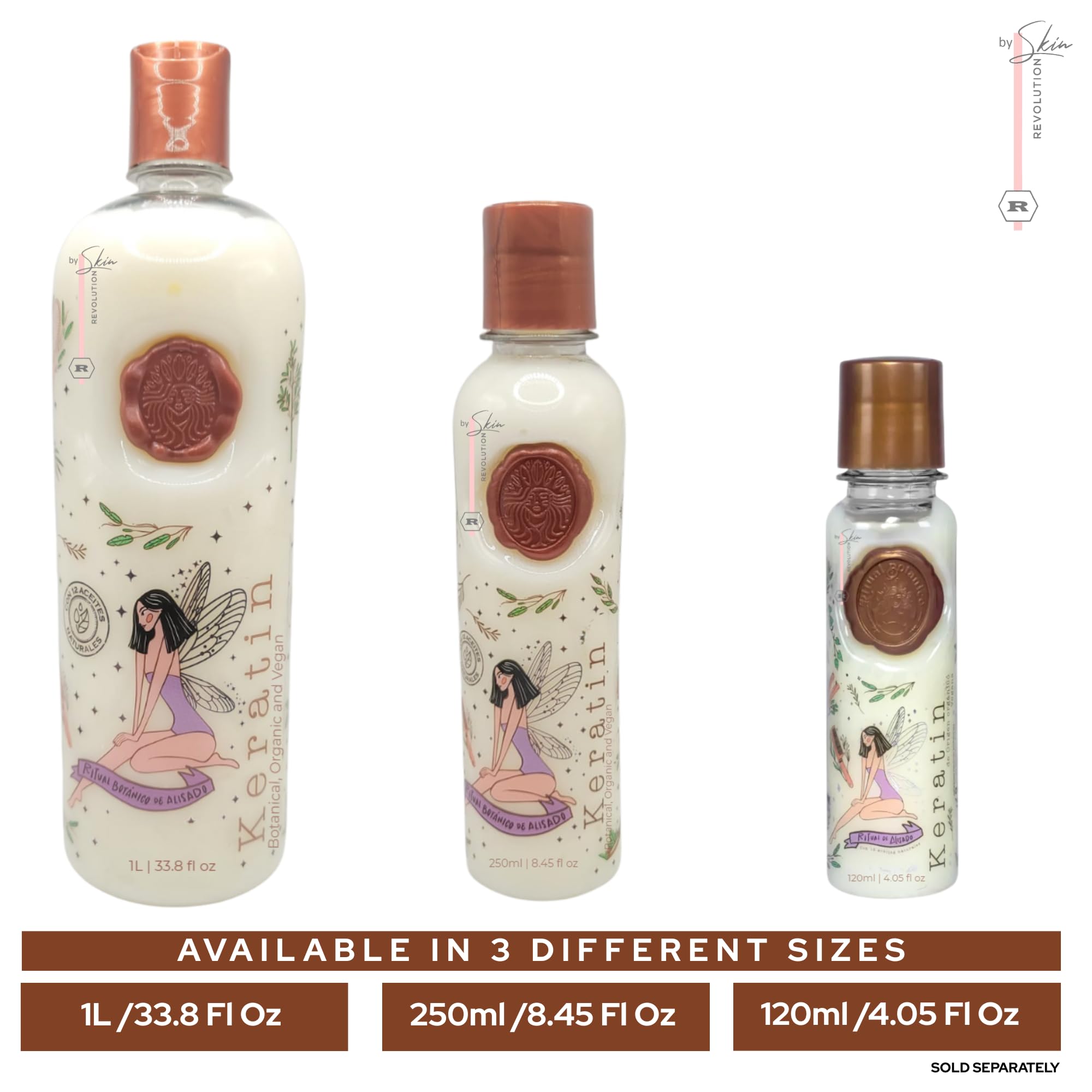 Skin Revolution comparación antes y después con cabello más liso y brillante