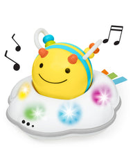 Skip Hop abeja frontal mostrando colores y atractivo visual motivador