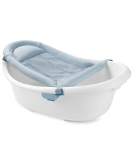 Skip Hop bañera Wave vista frontal mostrando diseño 4 en 1 y espacio interior