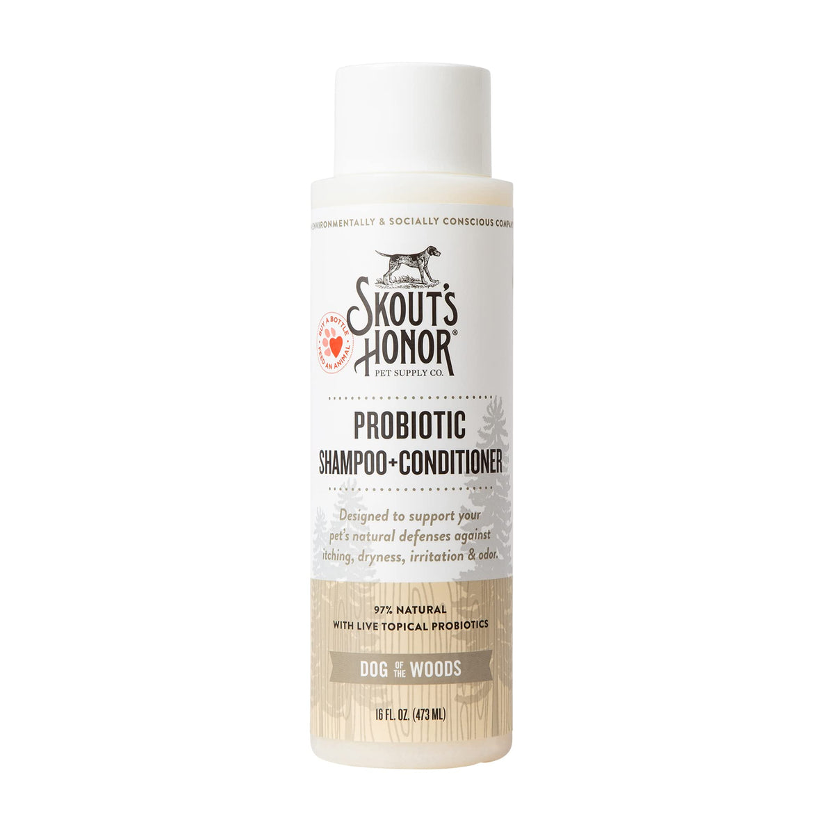 SKOUT'S HONOR front packaging showing bottle and label for easy identification