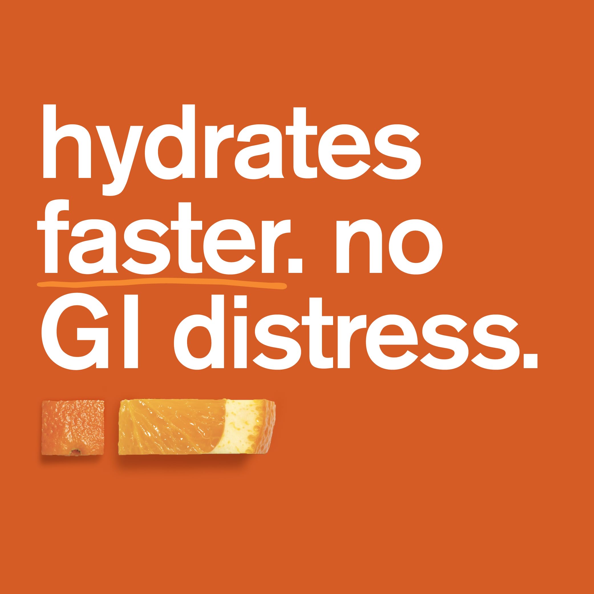Skratch Labs orange mixed in bottle ready to drink for rapid hydration benefits