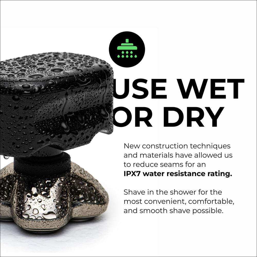 Skull Shaver estuche de viaje protegido para transportar y organizar el kit