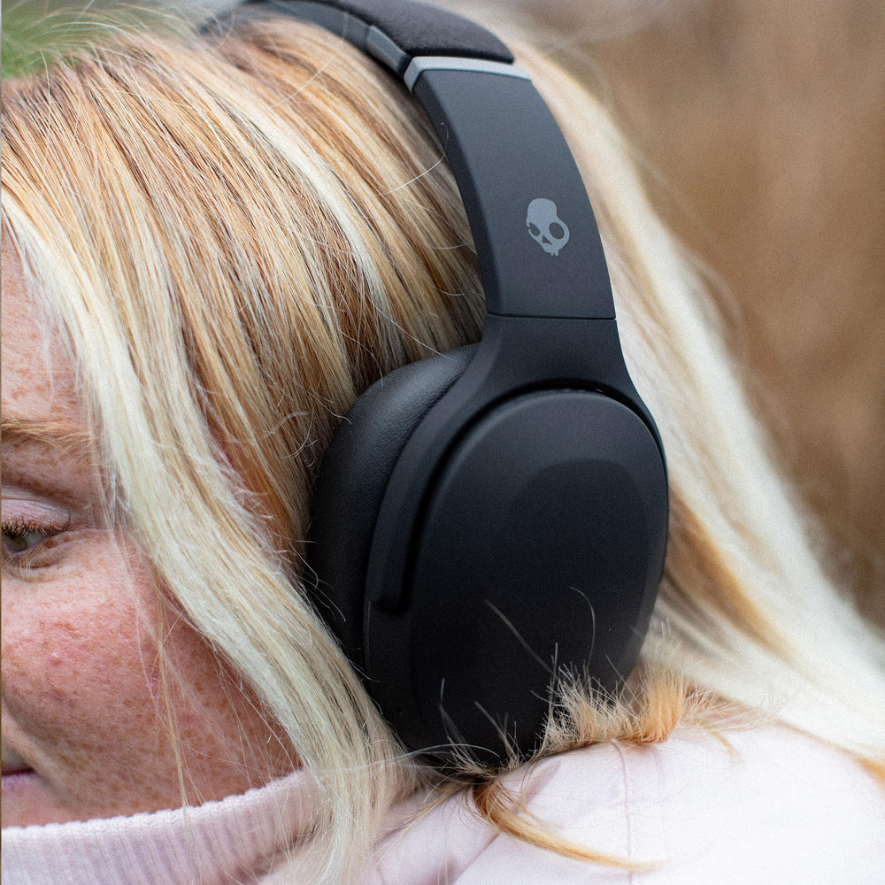 Skullcandy Crusher Evo almohadillas en primer plano para confort prolongado