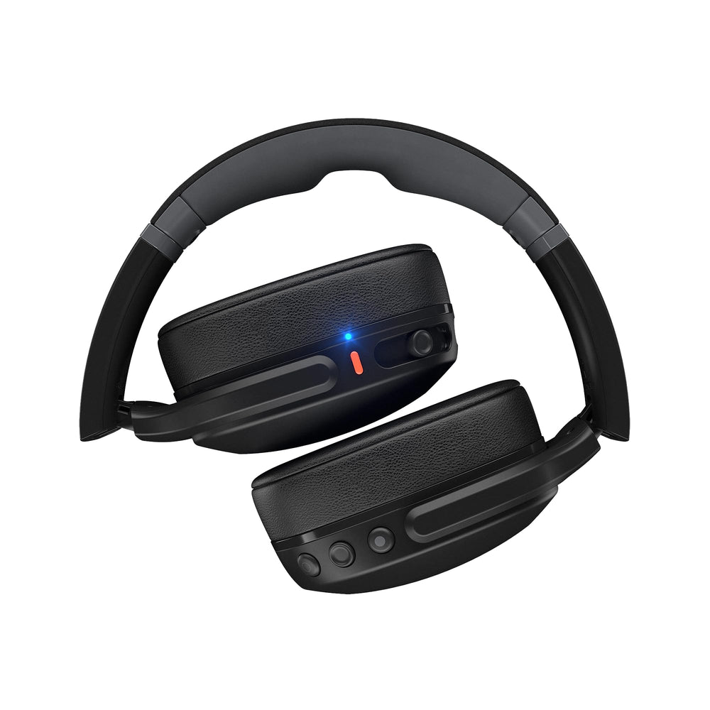 Skullcandy Crusher Evo panel de controles con botones de llamada y volumen visibles