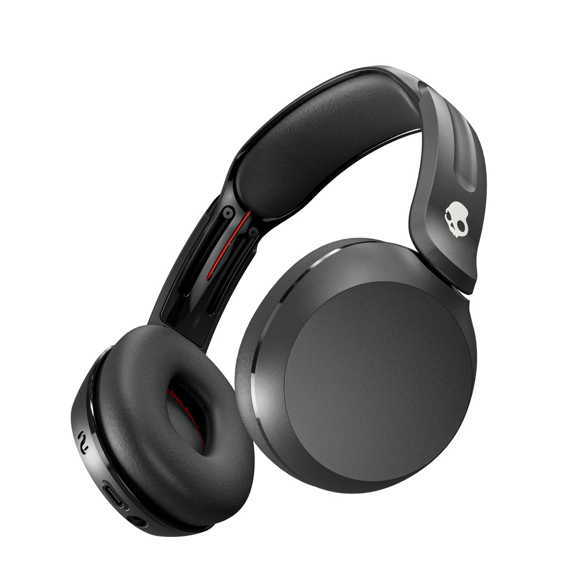 Skullcandy Icon 180 vista frontal con acabado True Black y comodidad inmediata