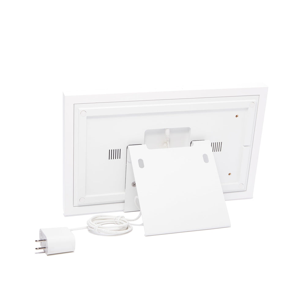 Skylight etiqueta con iconos de conexión que destaca sincronía Wi‑Fi