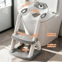 SKYROKU asiento colocado en inodoro alargado para ajuste seguro
