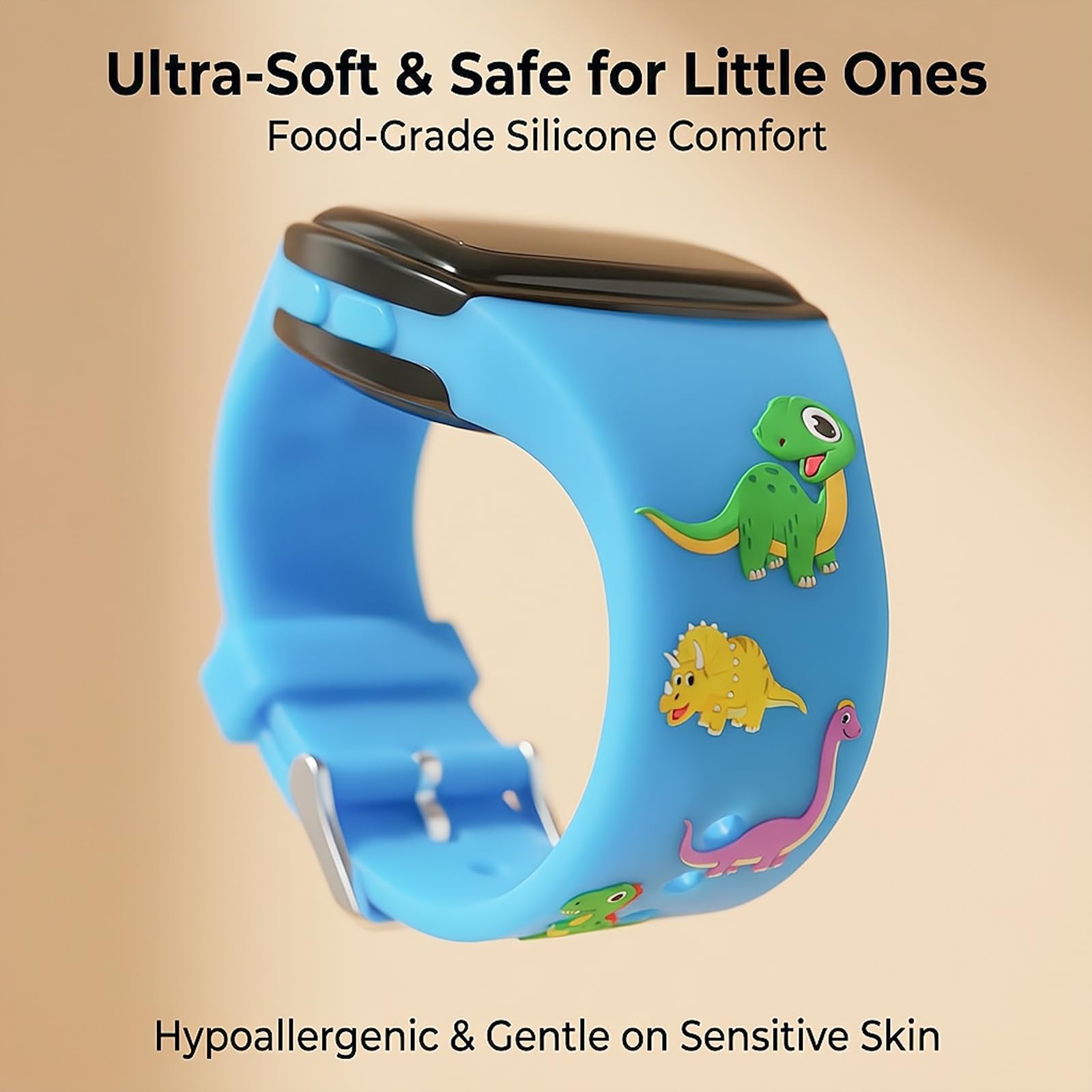 SKYROKU correa de silicona suave cómoda para niños activos