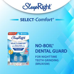 SleepRight almohadillas de mordida resistentes protegen el esmalte