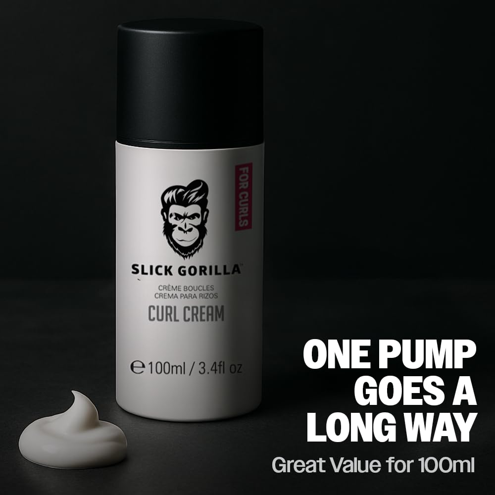 Slick Gorilla en ambiente de baño masculino, listo para la rutina diaria