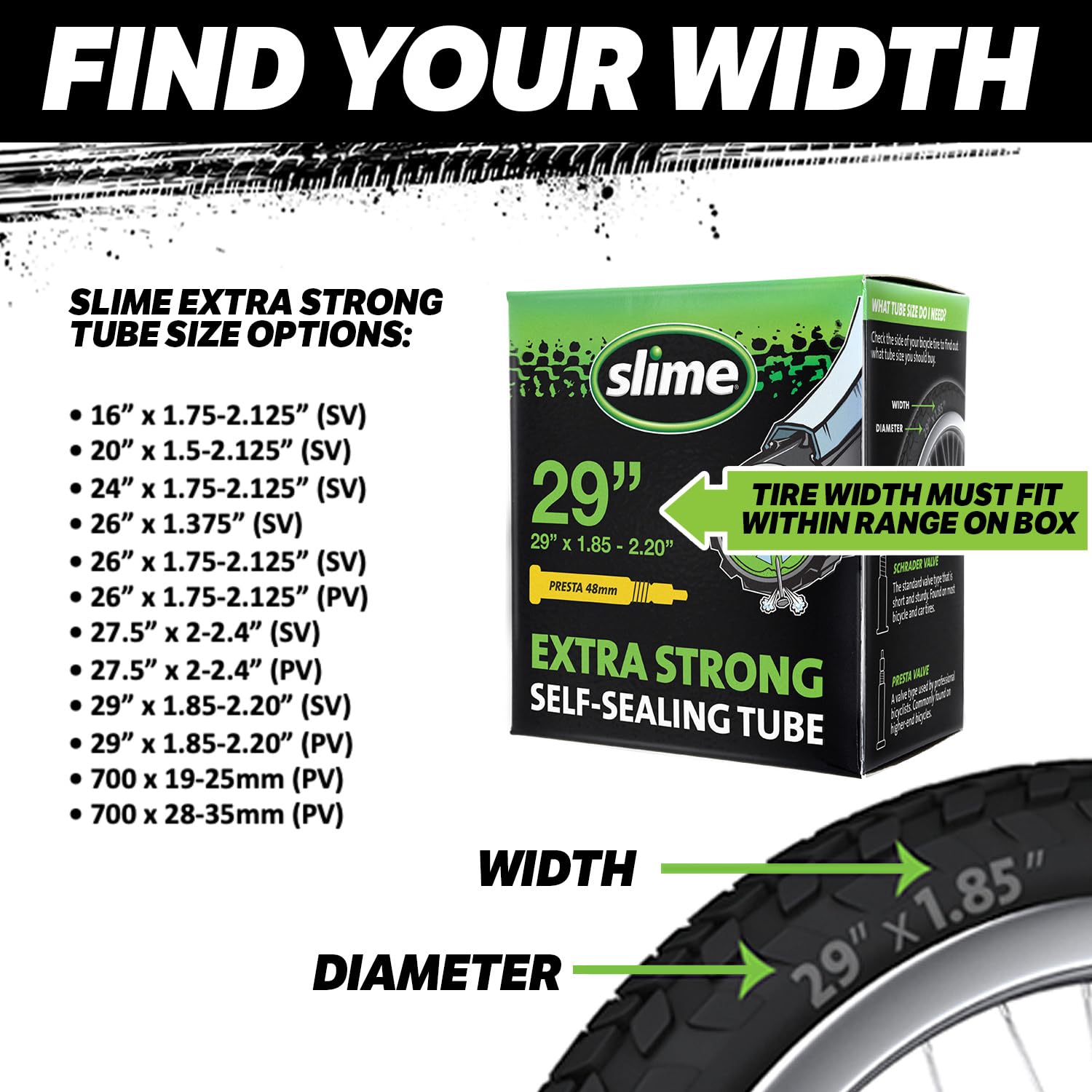 Slime cámara instalada en bicicleta para reducir paradas por pinchazos