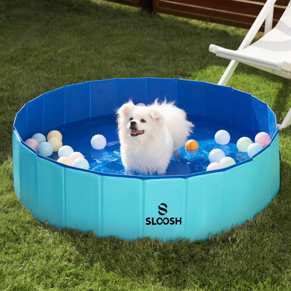 SLOOSH corte del material que muestra fibra y PVC duraderos