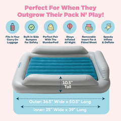 SlumberPod SlumberTot bordes inflables de seguridad que contienen al niño