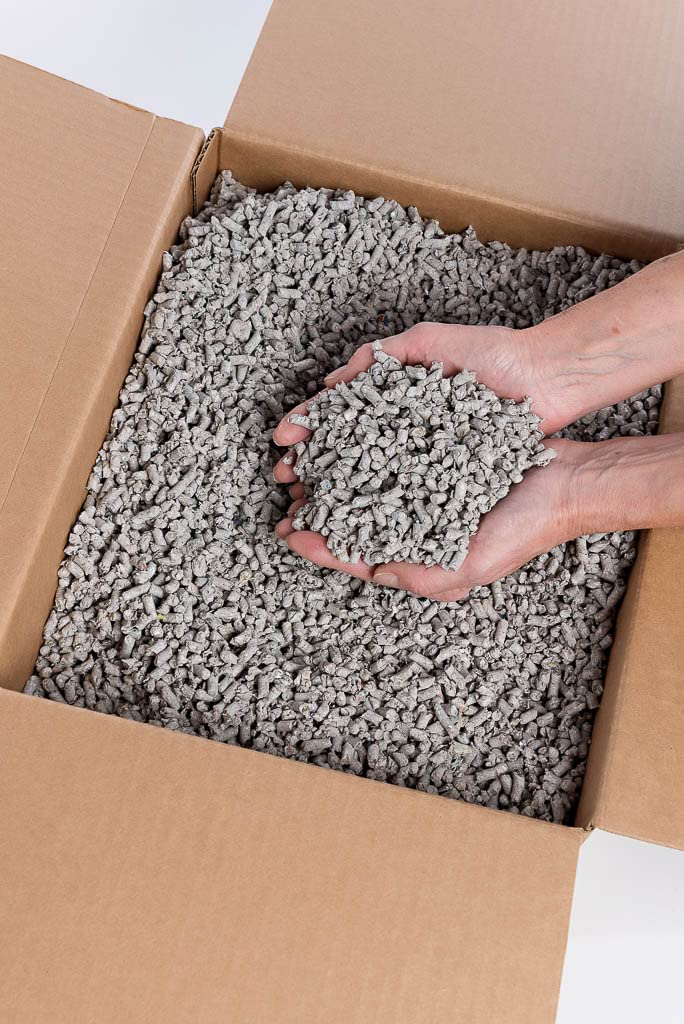 Small Pet Select textura de pellets de papel reciclado, alta absorción