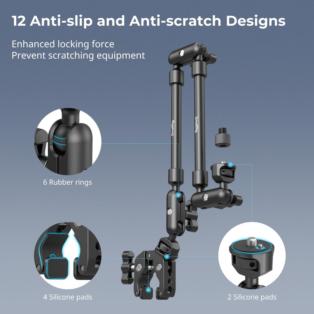 SMALLRIG adaptador 1/4"-20 a 3/8" listo para cámaras y accesorios