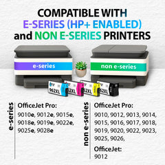 Smart Ink cuatro cartuchos 962XL listos para instalar, ahorro por página