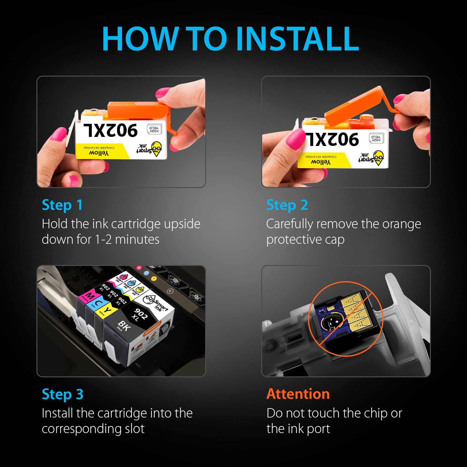Smart Ink pack en pequeño despacho mostrando uso cotidiano eficiente