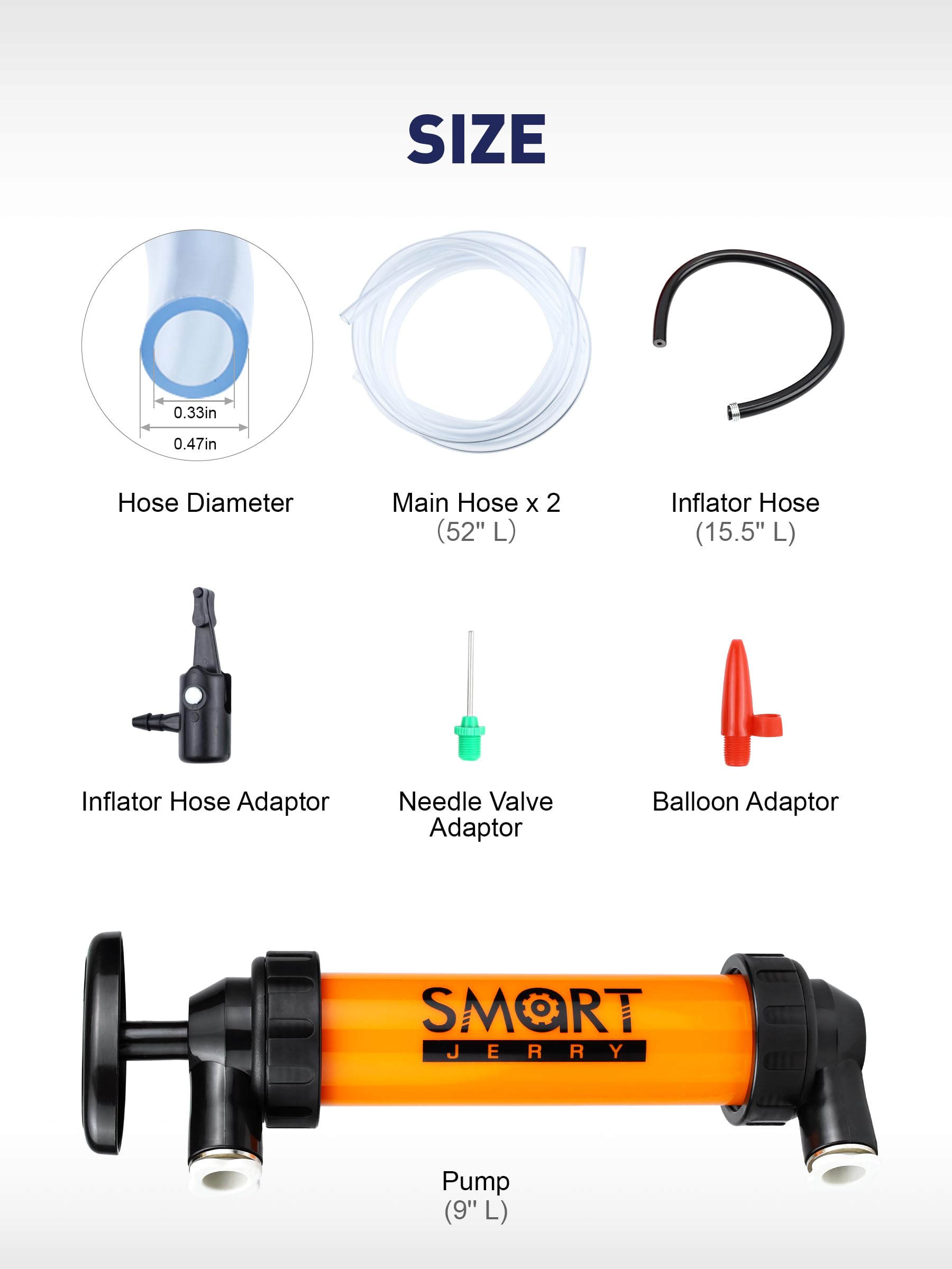 SMART JERRY primer plano de conexión shark-bite que evita fugas durante trasvases