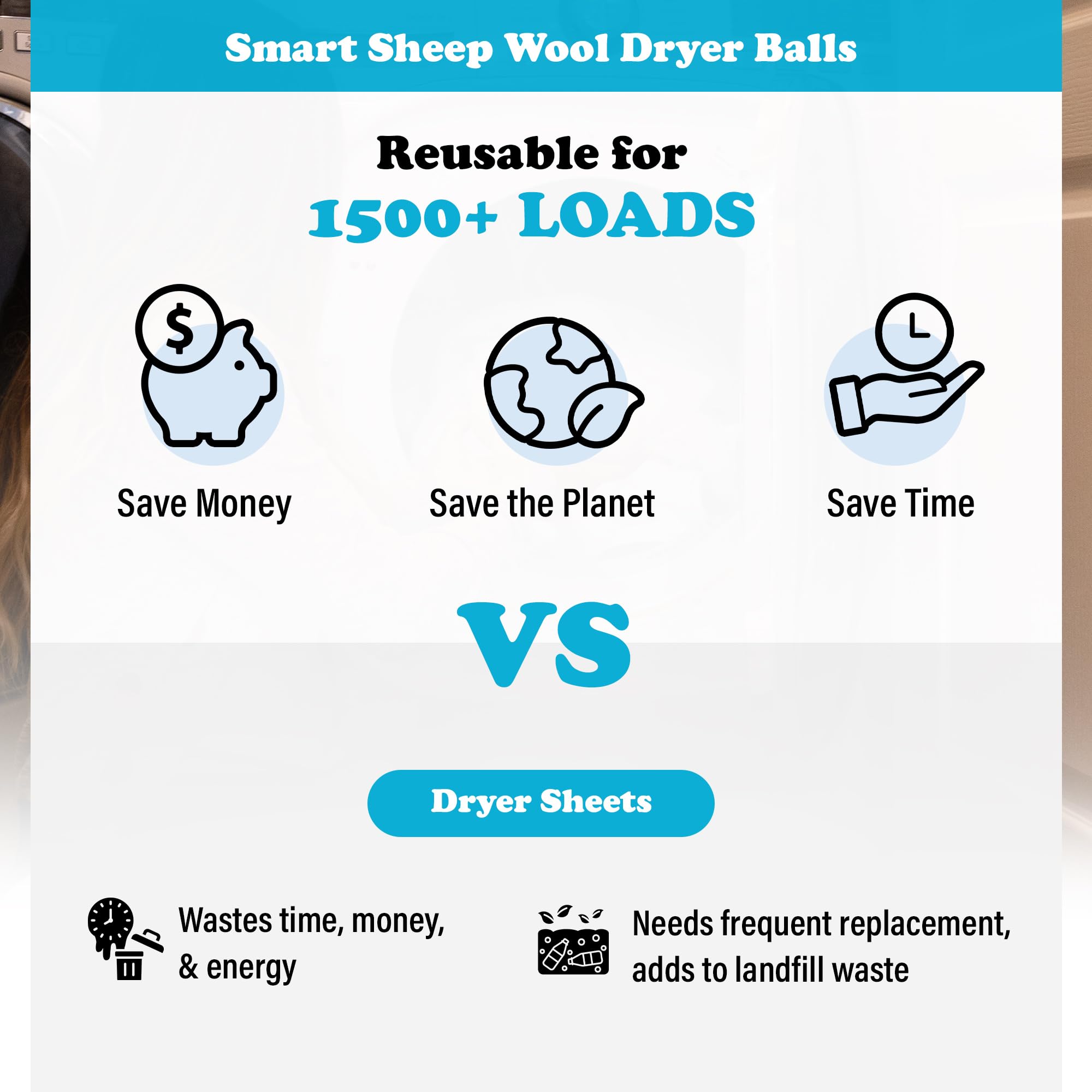 Smart Sheep comparación de tamaño XL para mejores resultados en cargas
